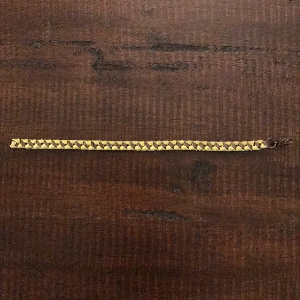 ✅CLEARANCE- Braided Suede and Metal Bracelet - Picture 2 of 3